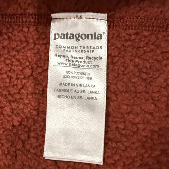 Patagonia Burnt Orange better sweater full zip - Picture 5 of 6